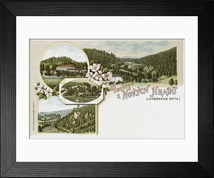 Framed Print : Novy Hradek - Czech Republic Framed Print : Novy Hradek - Czech Republic