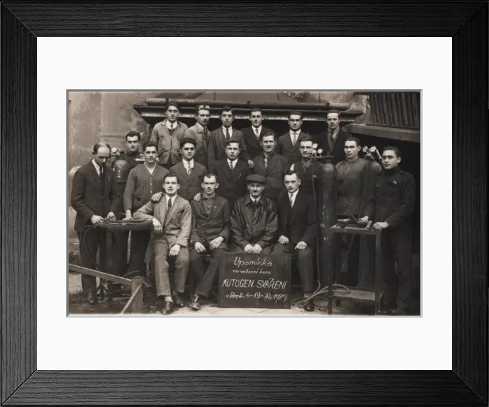 Framed Print : Engineers - Brno, Czech Republic