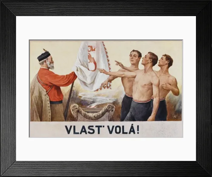 Framed Print : Czech Republic - Sokol Rally in Prague 1920s Framed Print : Czech Republic - Sokol Rally in Prague 1920s