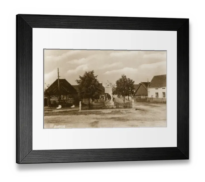 Framed Print : Skryje - Czechoslovakia Framed Print : Skryje - Czechoslovakia