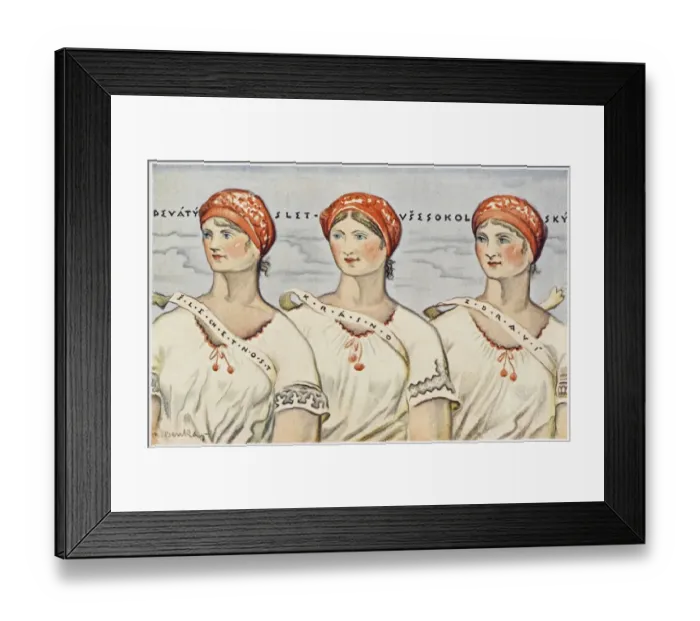 Framed Print : Czech Republic - 9th All Sokol Rally in Prague 1932 Framed Print : Czech Republic - 9th All Sokol Rally in Prague 1932