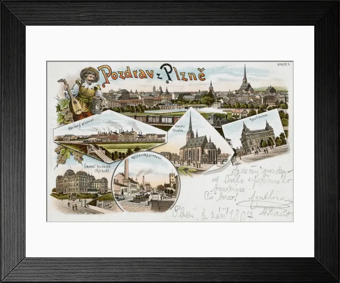 Framed Print : Plzen - Czech Republic Framed Print : Plzen - Czech Republic