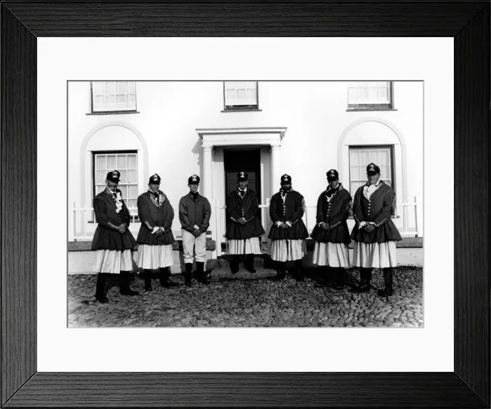 Framed Print : Home Guard at St Michaels Mount, Cornwall Framed Print : Home Guard at St Michaels Mount, Cornwall