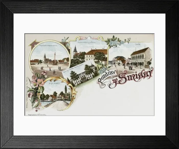 Framed Print : Smidary - Czech Republic Framed Print : Smidary - Czech Republic