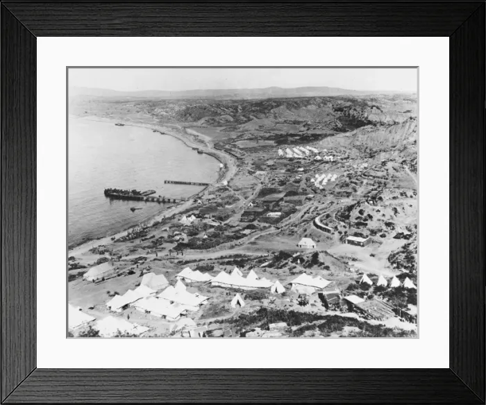 Framed Print : Gallipoli view WWI Framed Print : Gallipoli view WWI