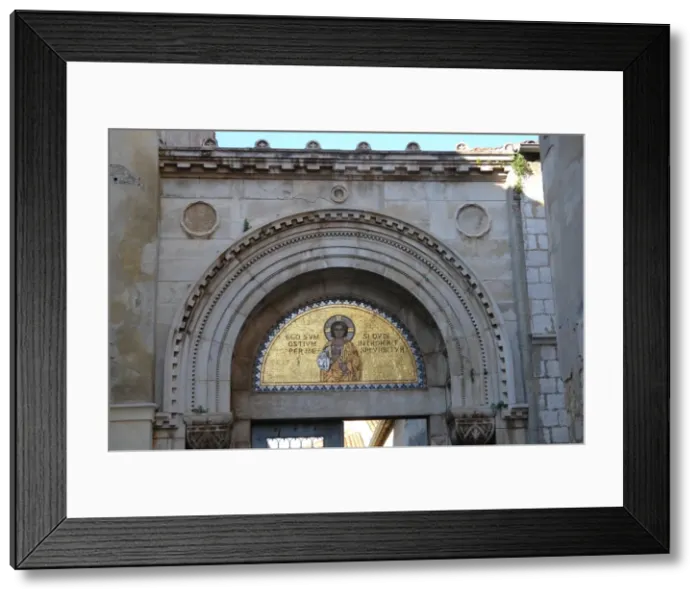 Framed Print : Mosaic, Euphrasius Basilica, Porec, Croatia Framed Print : Mosaic, Euphrasius Basilica, Porec, Croatia