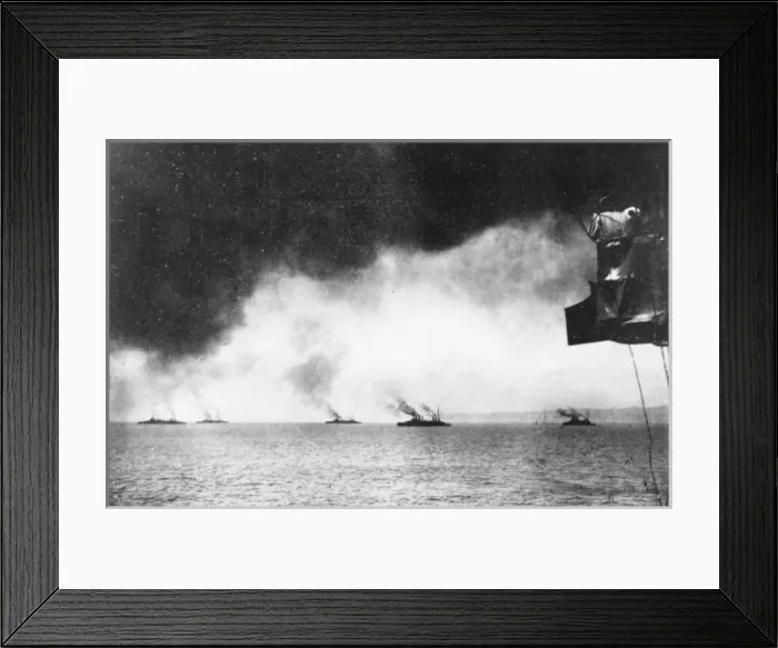 Framed Print : British and French Cruisers WWI Framed Print : British and French Cruisers WWI