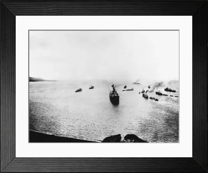 Framed Print : Anzac evacuation WWI Framed Print : Anzac evacuation WWI