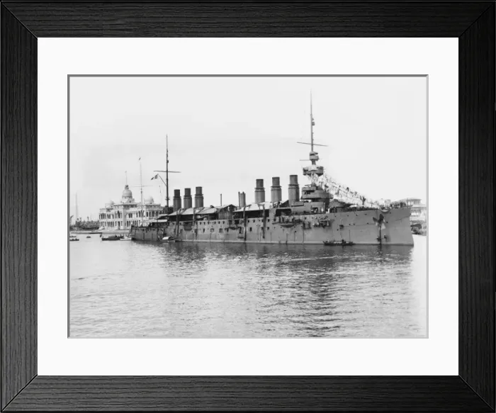 Framed Print : French Cruiser WWI Framed Print : French Cruiser WWI