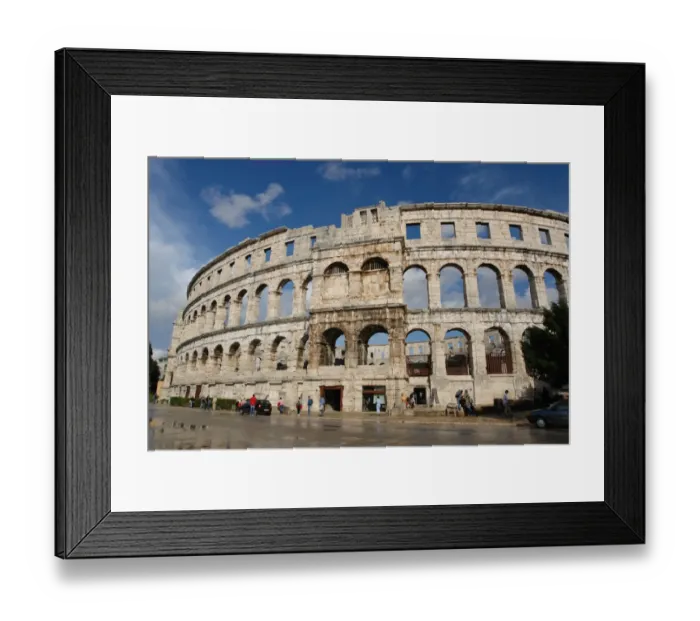 Framed Print : Roman amphitheatre at Pula, Croatia Framed Print : Roman amphitheatre at Pula, Croatia