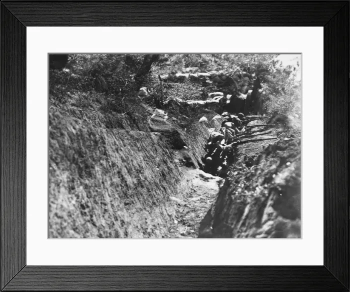 Framed Print : Gallipoli trench WWI Framed Print : Gallipoli trench WWI