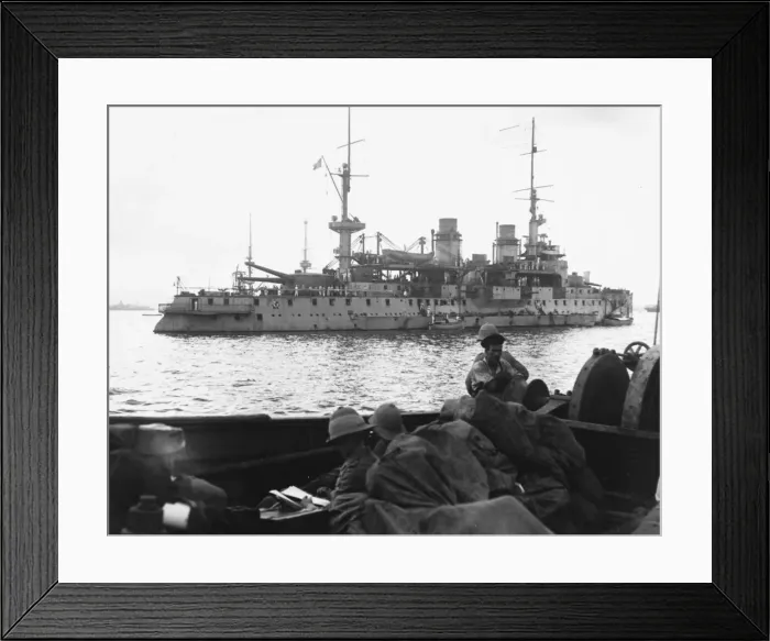 Framed Print : WWI Transport ship Framed Print : WWI Transport ship
