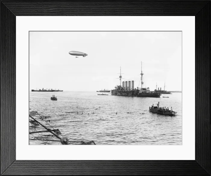 Framed Print : Mudros Harbour WWI Framed Print : Mudros Harbour WWI