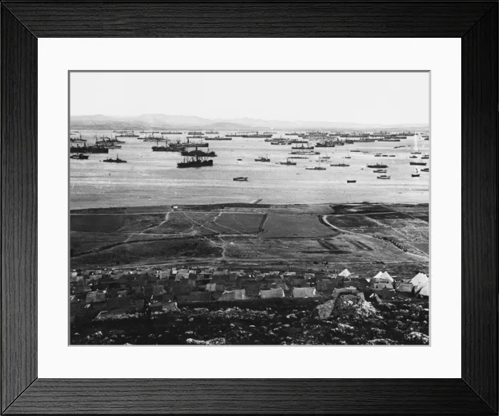 Framed Print : Gallipoli preparation WWI Framed Print : Gallipoli preparation WWI