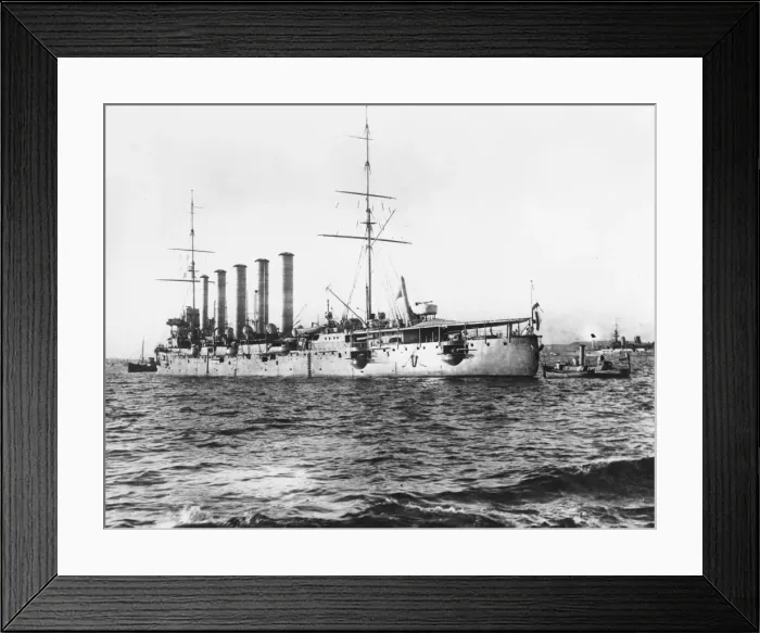 Framed Print : Russian Cruiser WWI Framed Print : Russian Cruiser WWI