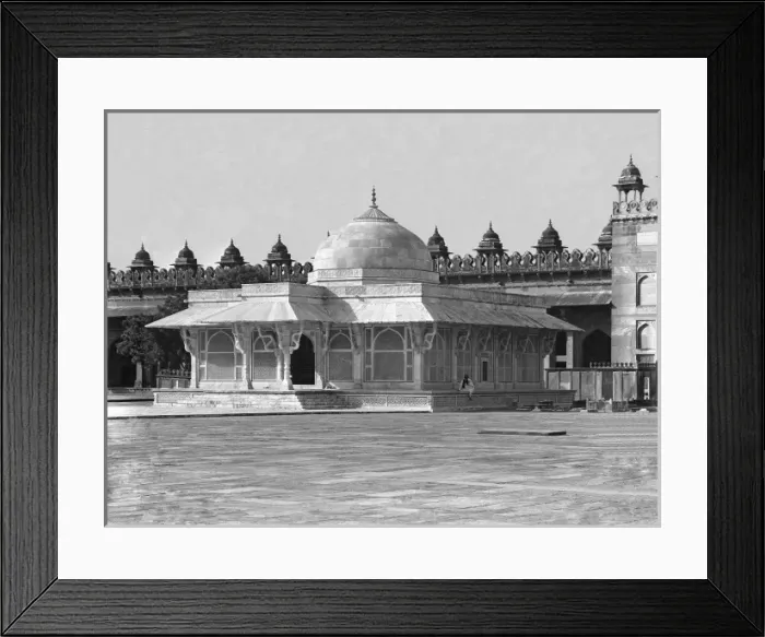 Framed Print : The Tomb of Sheikh Salim Chishti at Fatehpur Sikri, India Framed Print : The Tomb of Sheikh Salim Chishti at Fatehpur Sikri, India