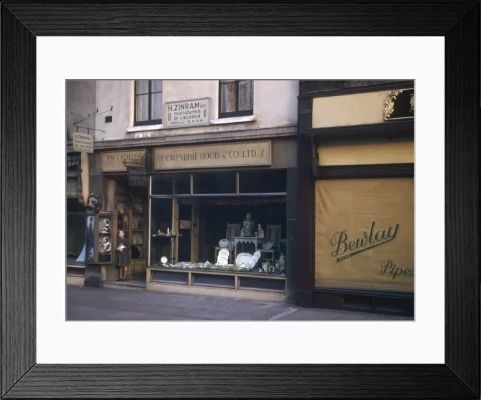 Framed Print : Heinz Zinrams photography studio, Baker Street, London Framed Print : Heinz Zinrams photography studio, Baker Street, London