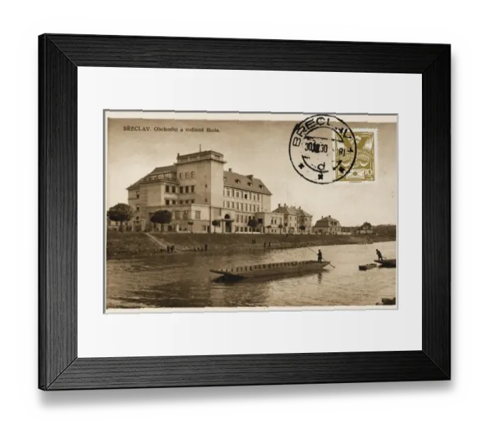 Framed Print : Business Academy - Breclav, Czech Republic Framed Print : Business Academy - Breclav, Czech Republic