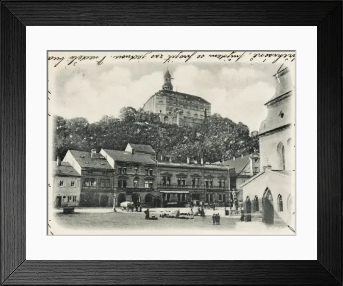 Framed Print : Nachod - Czech Republic - The Castle Framed Print : Nachod - Czech Republic - The Castle