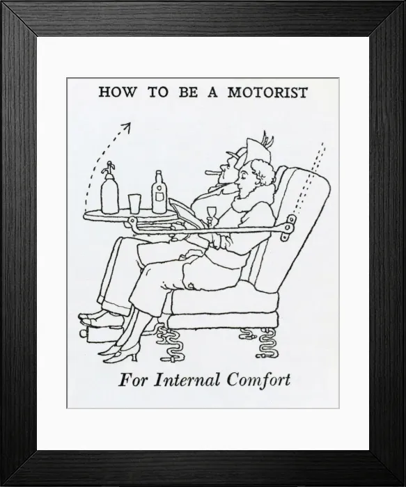 Framed Print : Internal comfort / W H Robinson Framed Print : Internal comfort / W H Robinson