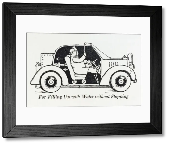 Framed Print : Filling with water / W H Robinson Framed Print : Filling with water / W H Robinson