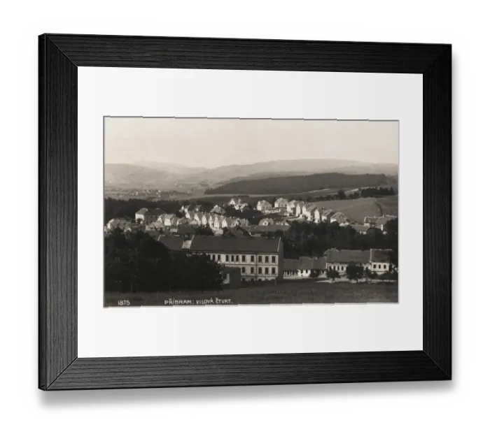 Framed Print : Village near Pribram, Czech Republic Framed Print : Village near Pribram, Czech Republic