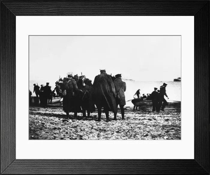 Framed Print : British soldiers at Gallipoli WWI