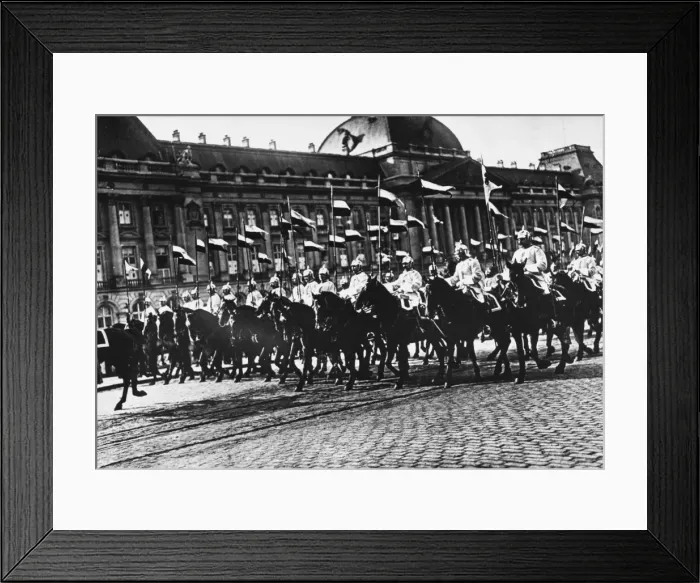 Framed Print : German Cuirassiers WWI Framed Print : German Cuirassiers WWI