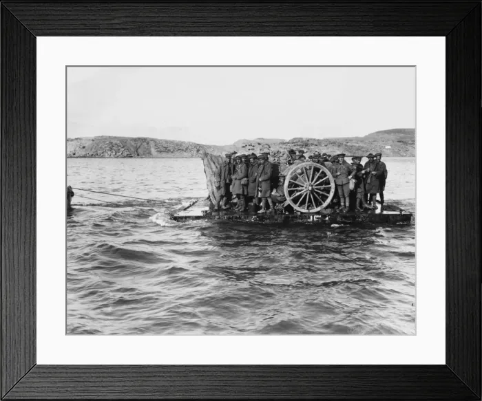 Framed Print : Suvla Evacuation at Gallipoli WWI Framed Print : Suvla Evacuation at Gallipoli WWI