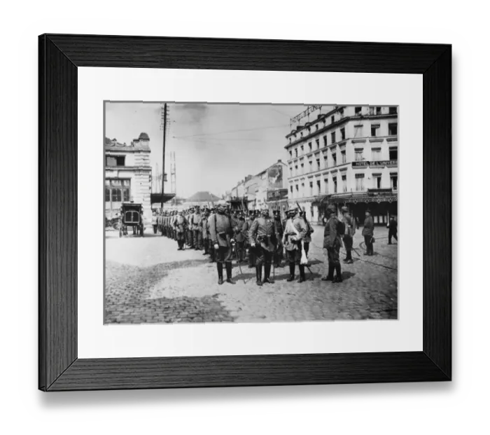 Framed Print : German soldiers WWI Framed Print : German soldiers WWI