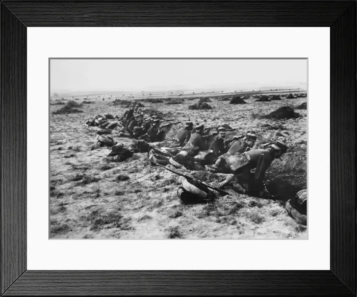 Framed Print : German troops WWI Framed Print : German troops WWI