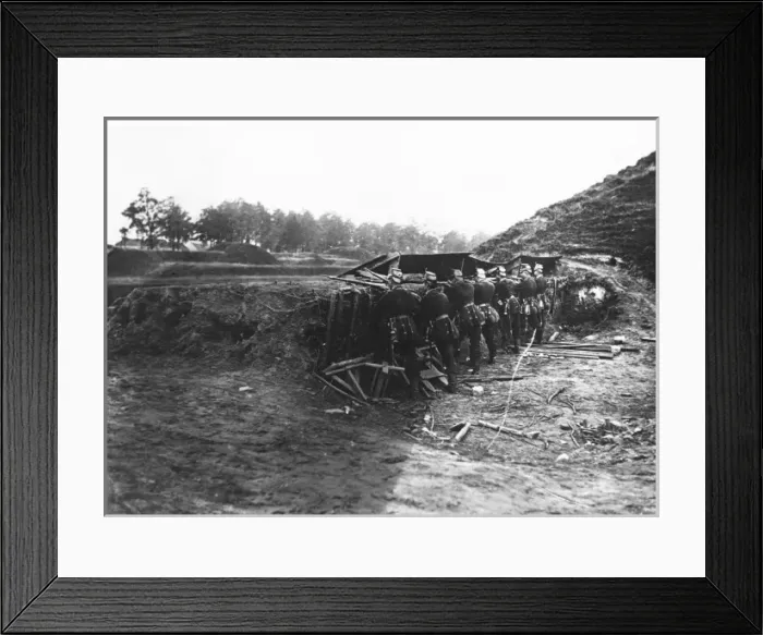Framed Print : German troops WWI Framed Print : German troops WWI