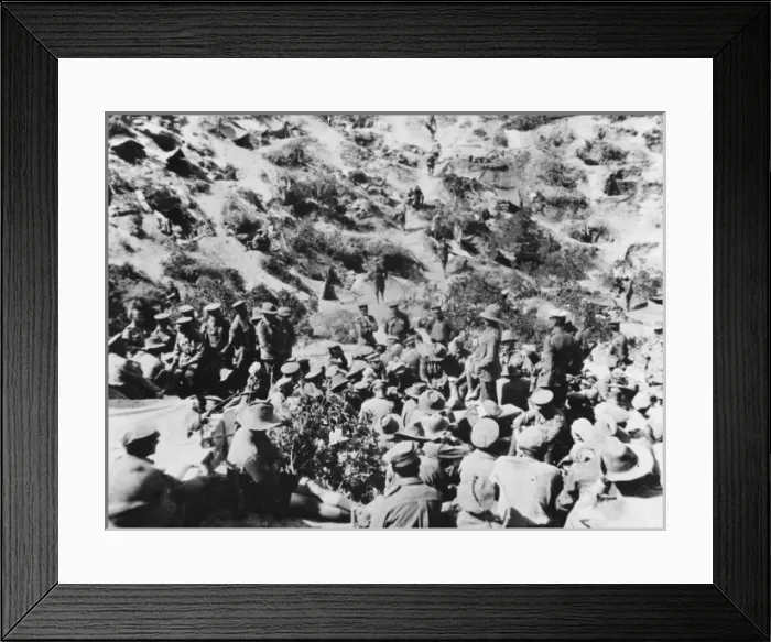 Framed Print : Soldiers at Gallipoli WWI Framed Print : Soldiers at Gallipoli WWI