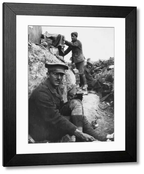 Framed Print : Gallipoli trench WWI Framed Print : Gallipoli trench WWI