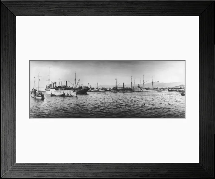 Framed Print : British ships WWI Framed Print : British ships WWI