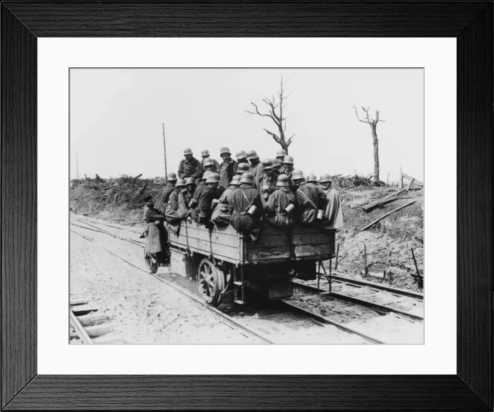 Framed Print : Ypres Salient WWI Framed Print : Ypres Salient WWI