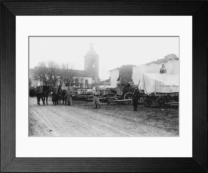 Framed Print : War materiel WWI Framed Print : War materiel WWI