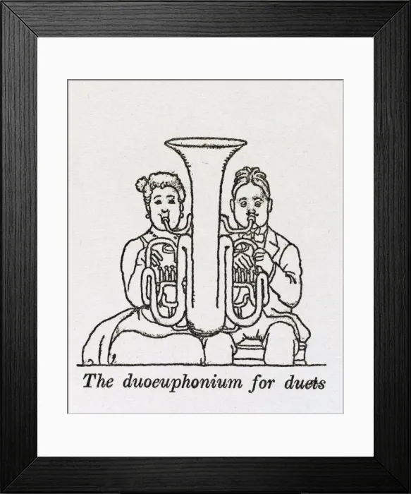 Framed Print : Duoeuphonium for duets Framed Print : Duoeuphonium for duets