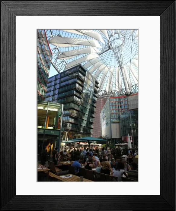 Framed Print : Sony Centre, Berlin, Germany Framed Print : Sony Centre, Berlin, Germany