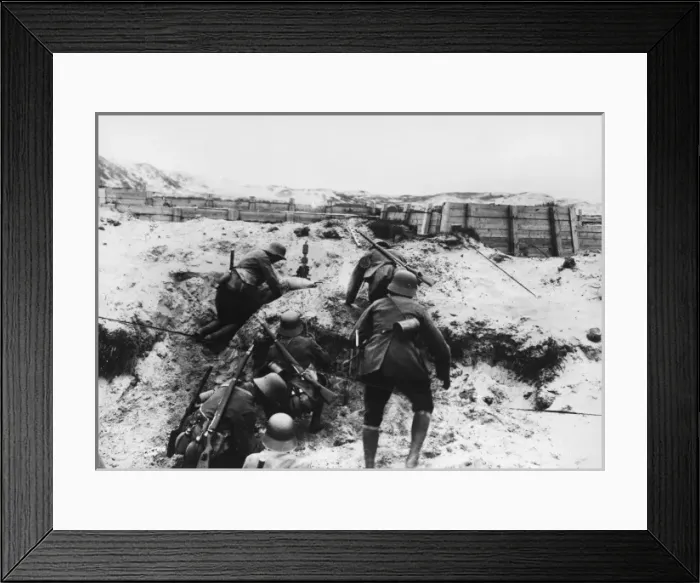 Framed Print : German trench mortar WWI Framed Print : German trench mortar WWI
