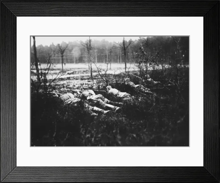 Framed Print : German cavalry patrol WWI Framed Print : German cavalry patrol WWI