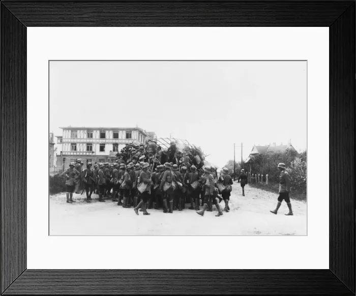 Framed Print : German Marines WWI Framed Print : German Marines WWI