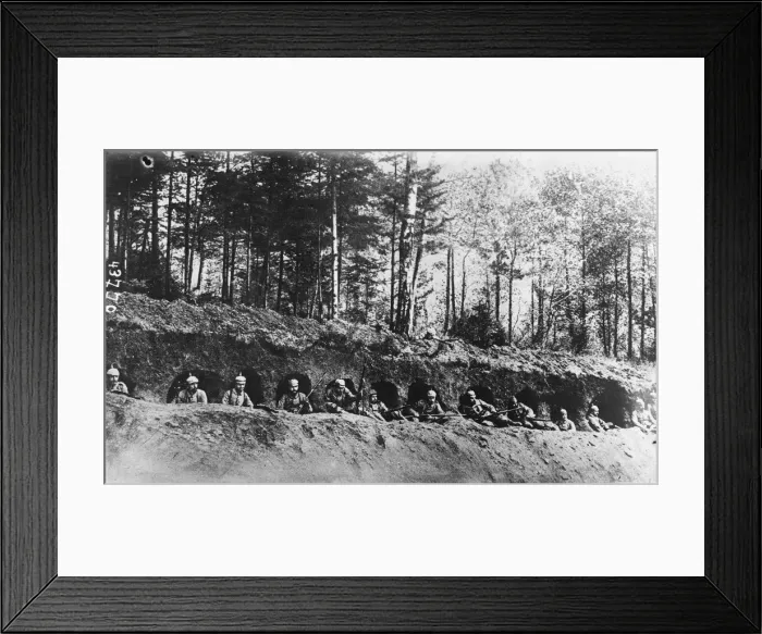Framed Print : German soldiers in the Argonne WWI Framed Print : German soldiers in the Argonne WWI
