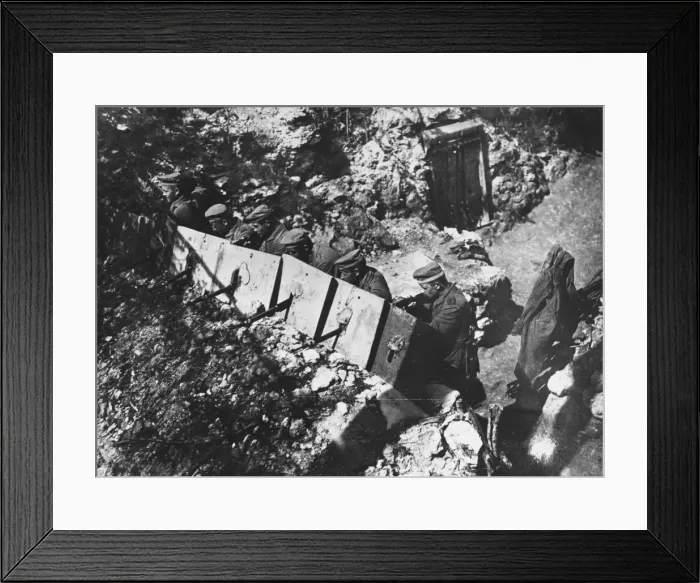 Framed Print : German soldiers in the Argonne WWI Framed Print : German soldiers in the Argonne WWI