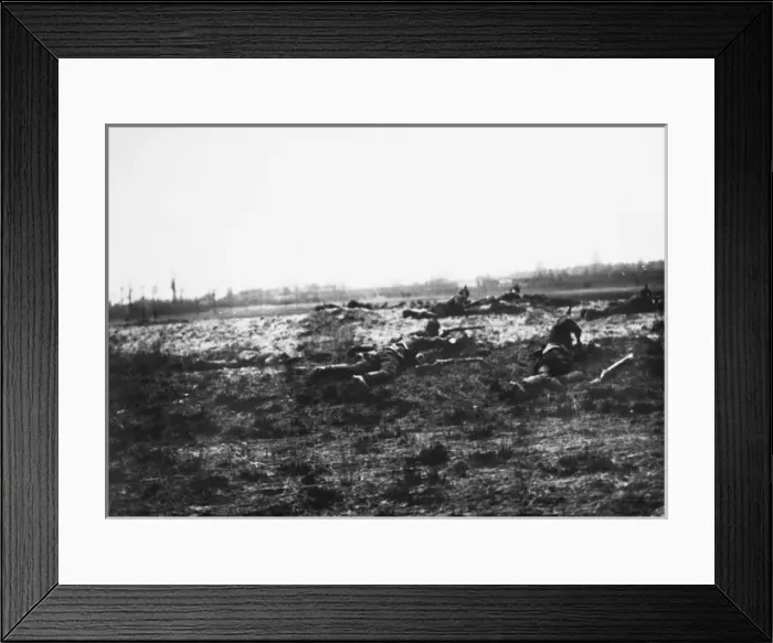Framed Print : Battle of Soissons WWI Framed Print : Battle of Soissons WWI