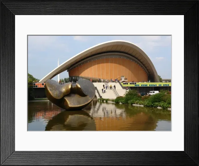 Framed Print : The Congress Hall (Haus der Kulturen der Welt), Germanys national centre for contemporary Framed Print : The Congress Hall (Haus der Kulturen der Welt), Germanys national centre for contemporary