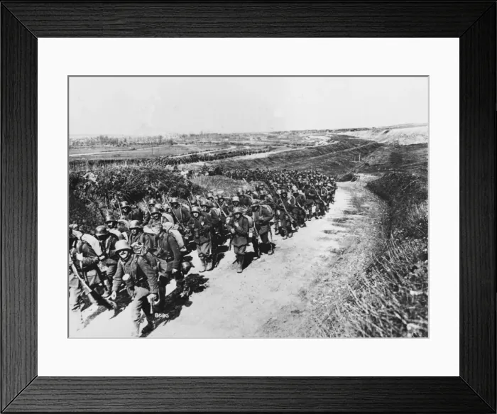 Framed Print : German soldiers WWI Framed Print : German soldiers WWI
