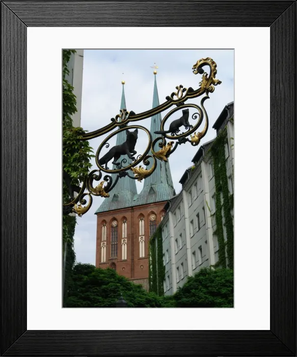 Framed Print : St Nicholas Church, Berlin, Germany Framed Print : St Nicholas Church, Berlin, Germany