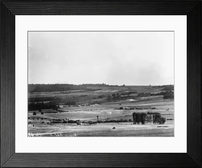 Framed Print : French landscape WWI Framed Print : French landscape WWI