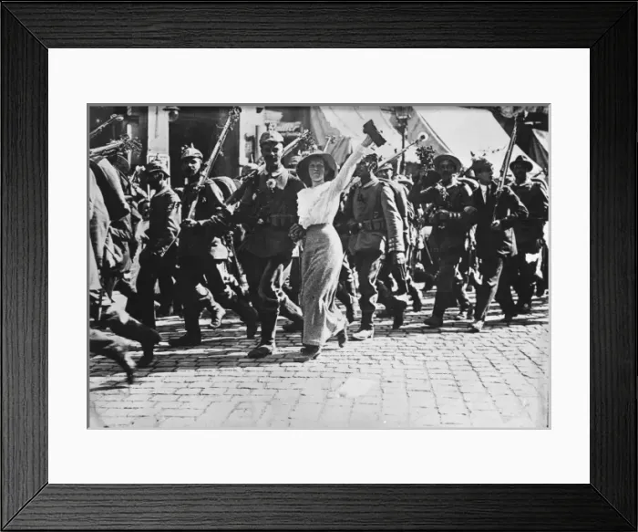 Framed Print : German mobilisation WWI Framed Print : German mobilisation WWI